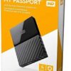Hard Disk WD 4TB Black My Passport Portable External Hard Drive - USB 3.0